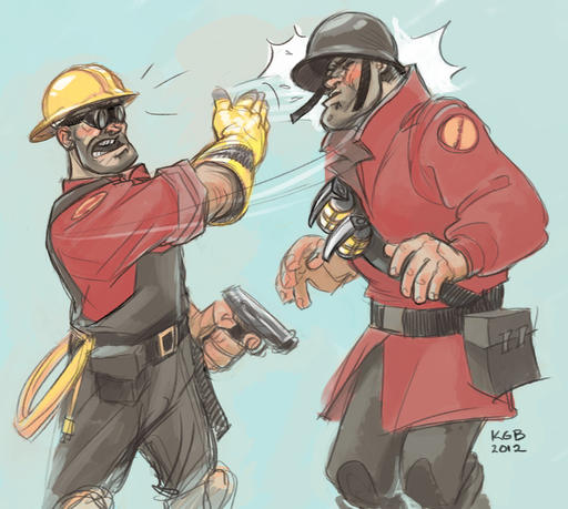 Team Fortress 2 - Новые арты (09.04.2012)