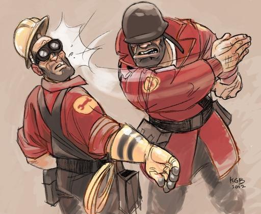 Team Fortress 2 - Новые арты (09.04.2012)